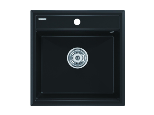 Кухонная мойка Paulmark STEPIA 50 PM115051-BLM 50х50 цвет черный